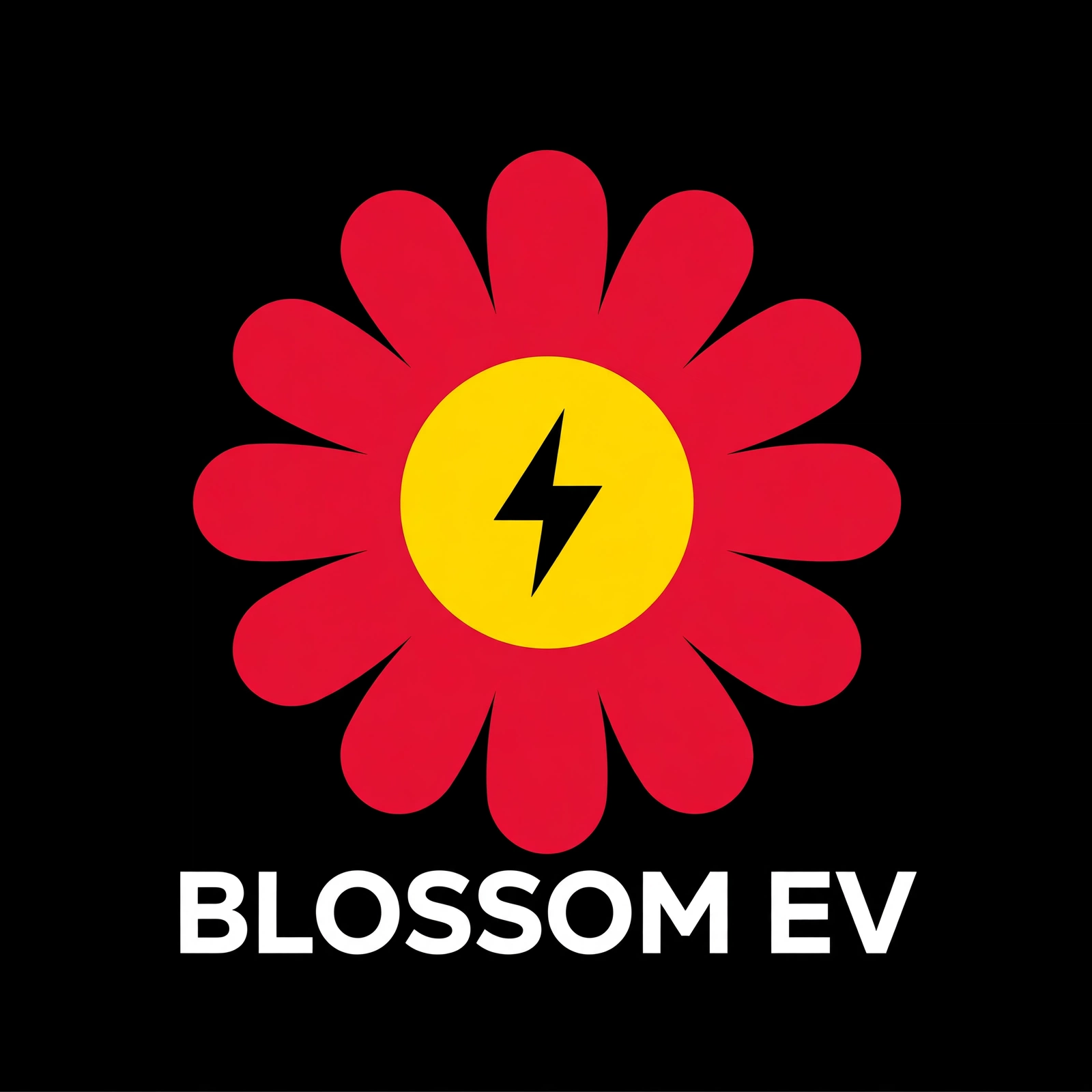 Blossom EV daisy logo